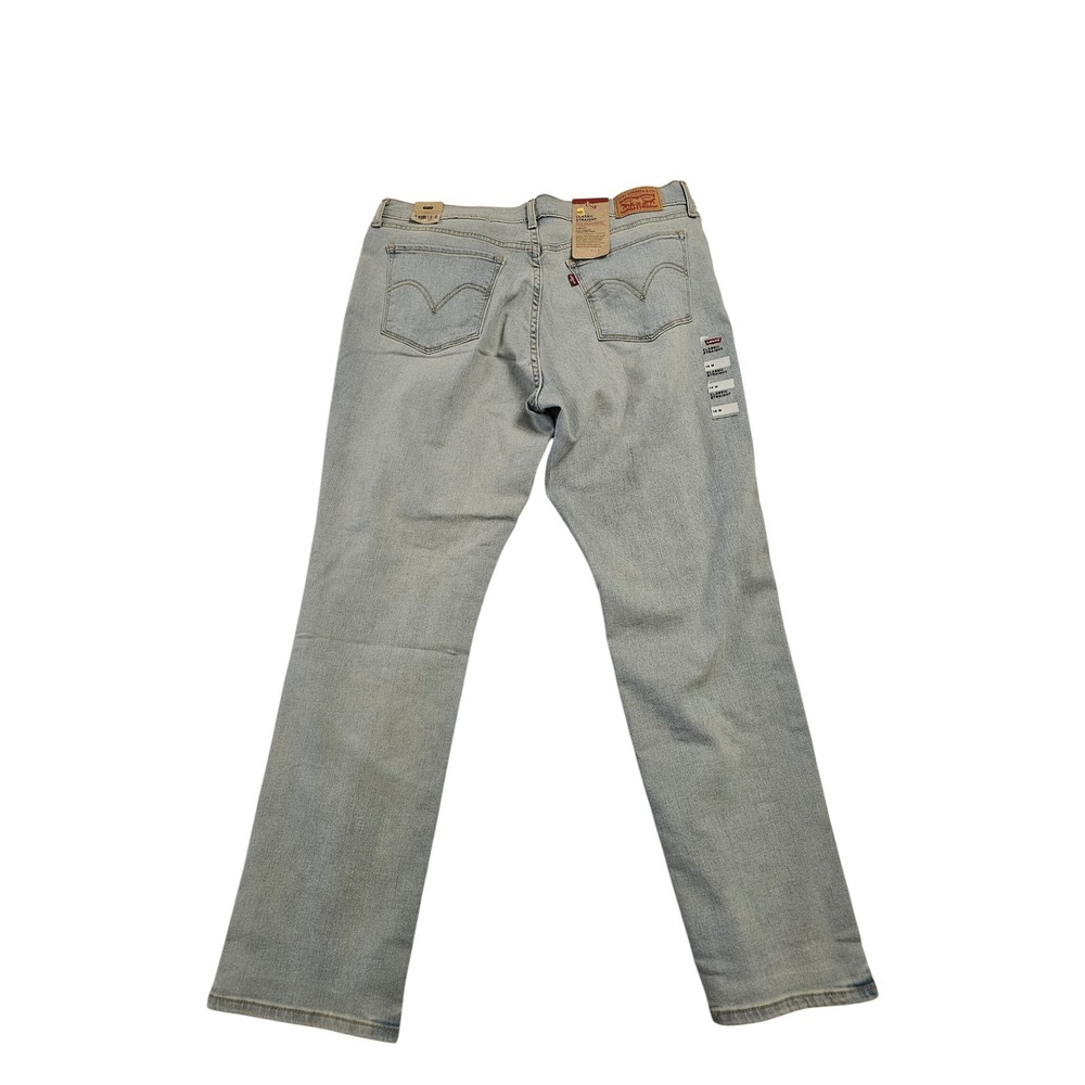 Levis Classic Straight Jeans Light Wash Denim Size 14 M New With Tags